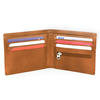 Message Personalised Leather Wallet - Brown
