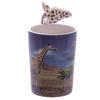 Giraffe Head Safari Printed Ceramic Mug