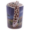 Giraffe Head Safari Printed Ceramic Mug