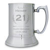 Age Crest Personalised Stainless Steel Tankard