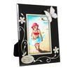 Butterfly Personalised Glass 6 x 4 Photo Frame - Black