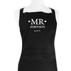 Mr Personalised Apron - Black