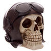 Skull Money Box with Flying Cap & Goggles