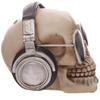 Skull Money Box with Headphones and Shades