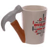Hammer Shaped Handle Ceramic Mug