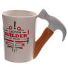 Hammer Shaped Handle Ceramic Mug