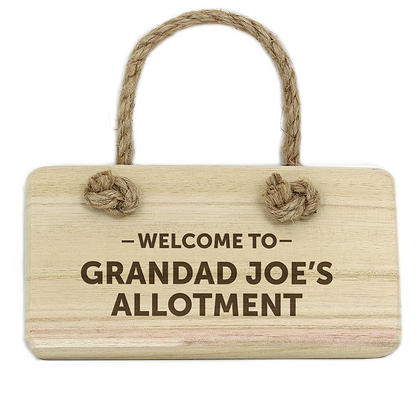 Welcome to Personalised Wooden Sign