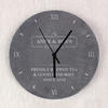 Kitchen Personalised Slate Clock