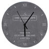 Kitchen Personalised Slate Clock