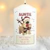 Boofle Personalised Christmas Reindeer Candle