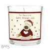 Boofle Personalised Christmas Love Scented Jar Candle