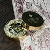 Iconic Adventurer's Personalised Brass Sundial Compass