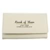 Classic Personalised Leather Purse - Cream