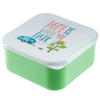 Caravan Design Plastic Lunch Boxes - Set of 3