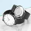 Men's Personalised Metallic Watch - Charcoal Grey