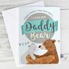 Daddy Bear Personalised Card