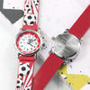 Football Personalised Children's Watch - Red