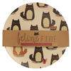 Cat Design Bambootique Eco Friendly Plate