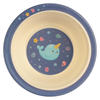 Narwhal Design Bambootique Eco Friendly Kid's Dinner Set