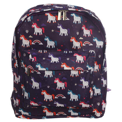 Unicorn Rainbow Kid's School & Everyday Backpack