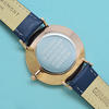 Ladies Modern - Vintage Personalised Leather Watch - Navy Blue