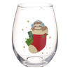 Sloth Christmas Glass Tumblers - Set of 2