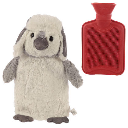 Penguin Plush Hot Water Bottle and Cover