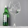 Gin to My Tonic Personalised Balloon Gin Glass