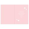 Valentine's Day Confetti Hearts Personalised Card