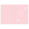 Valentine's Day Confetti Hearts Personalised Card