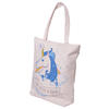 Unicorn Cotton Zip Up Shopping Bag