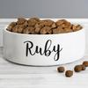 Any Name Personalised Medium Bowl - White