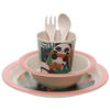 Panda Design Bambootique Eco Friendly Kid's Dinner Set