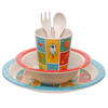 Space Design Bambootique Eco Friendly Kid's Dinner Set