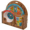 Space Design Bambootique Eco Friendly Kid's Dinner Set
