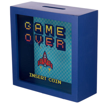 Retro Gaming Rocket - See Your Savings Money Box