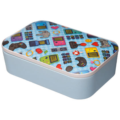 Retro Gaming Design Bambootique Eco Friendly Lunch Box