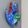 Dinosaur Shape Personalised Wooden Clock