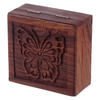 Sheesham Wood Butterfly Trinket Box