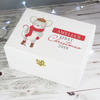 Mouse Personalised 1st Christmas Keepsake Box - White
