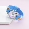 Unicorn Personalised Children's Rainbow Watch - Blue