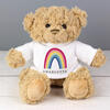 Rainbow Personalised Teddy