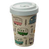 Caravan Wildwood Bamboo Eco Friendly Round Reusable Travel Mug