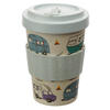 Caravan Wildwood Bamboo Eco Friendly Round Reusable Travel Mug