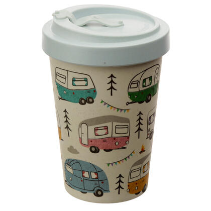 Caravan Wildwood Bamboo Eco Friendly Round Reusable Travel Mug