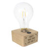 LED Bulb with Personalised Table Lamp Stand - Stars