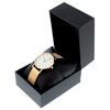 Ladies Personalised Rose Gold Watch with Faux Leather Strap