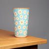 Oopsie Daisy Bamboo Eco Friendly Blue Storage Jar - Large