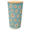Oopsie Daisy Bamboo Eco Friendly Blue Storage Jar - Large