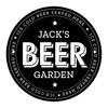 Beer Garden Personalised Plaque - Black